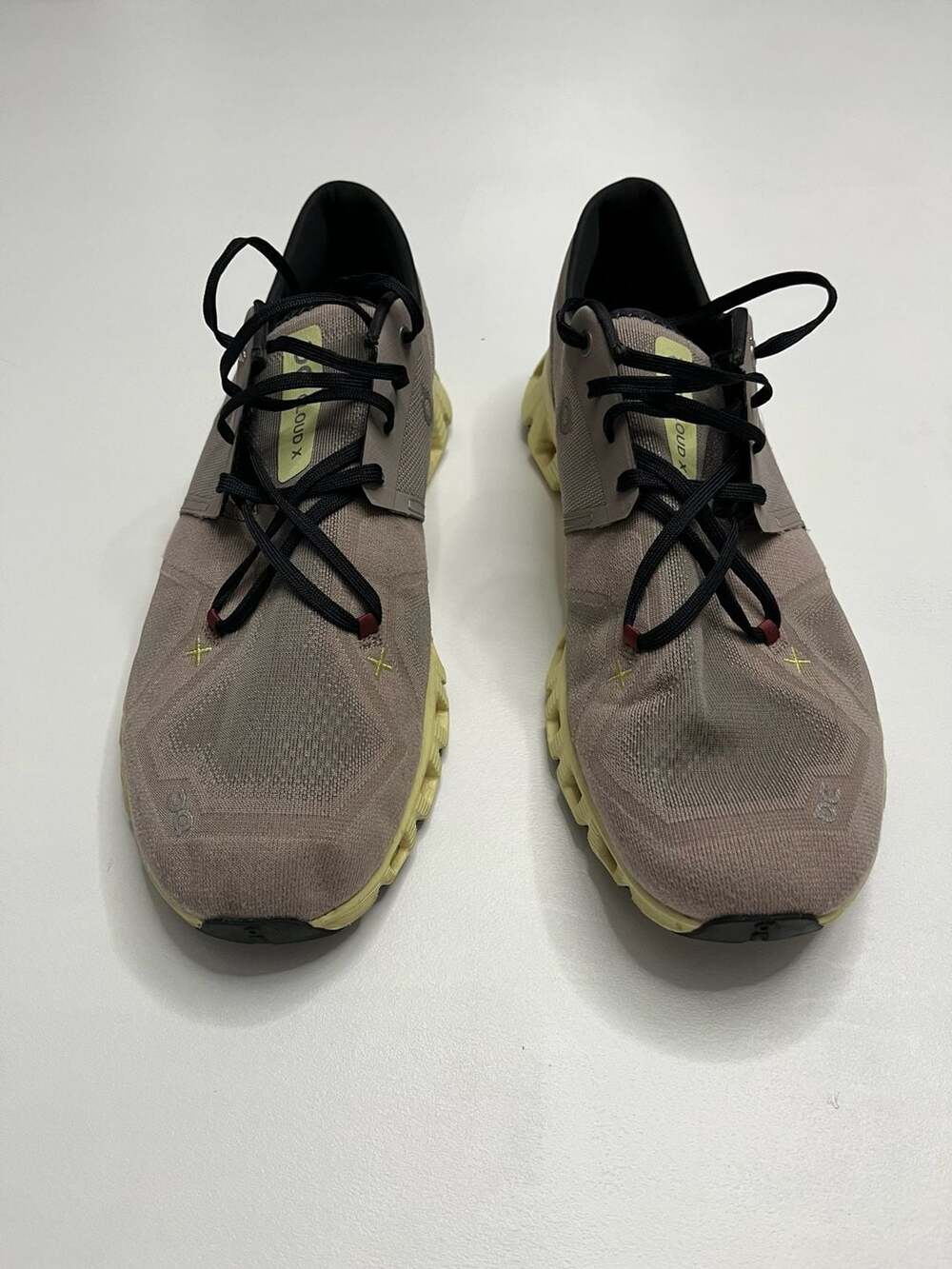 On Running Cloud X 3 Size 12 Fog Hay Road Running Shoes